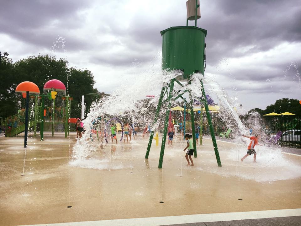 Splash Pad is a Hit in Texas! Cuero, TX Rain Deck Splash Pads