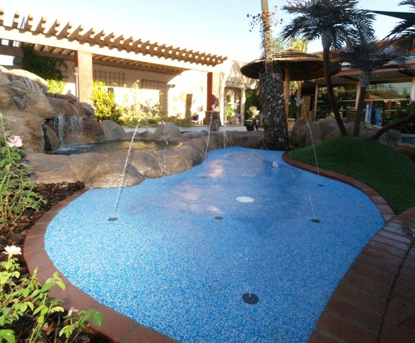 Rain Deck Splash Pad 6 Nozzle Splash Pad Kit Fresh Water