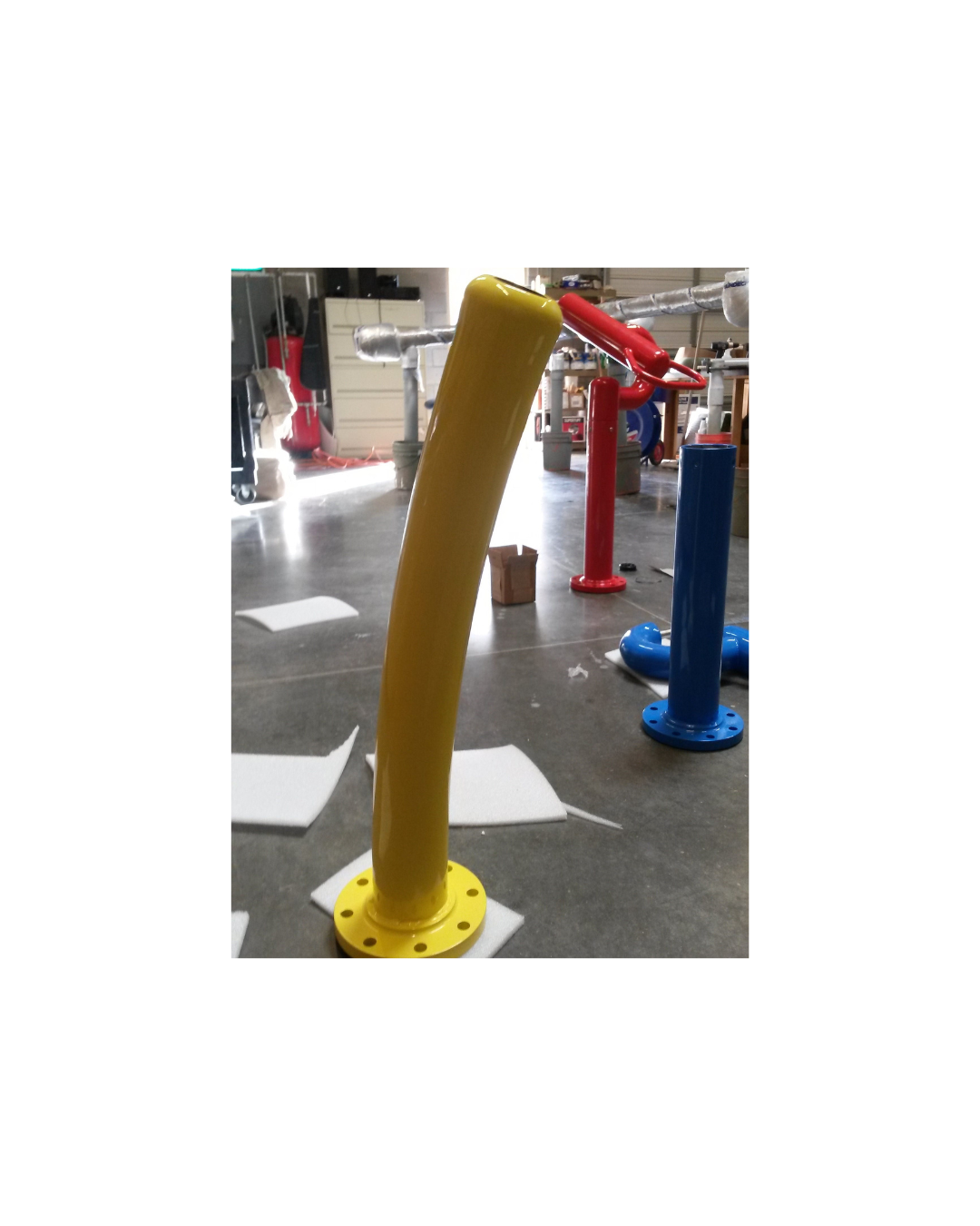 SofTouch™ Curved Activator w/ SS Footing Base Rain Deck